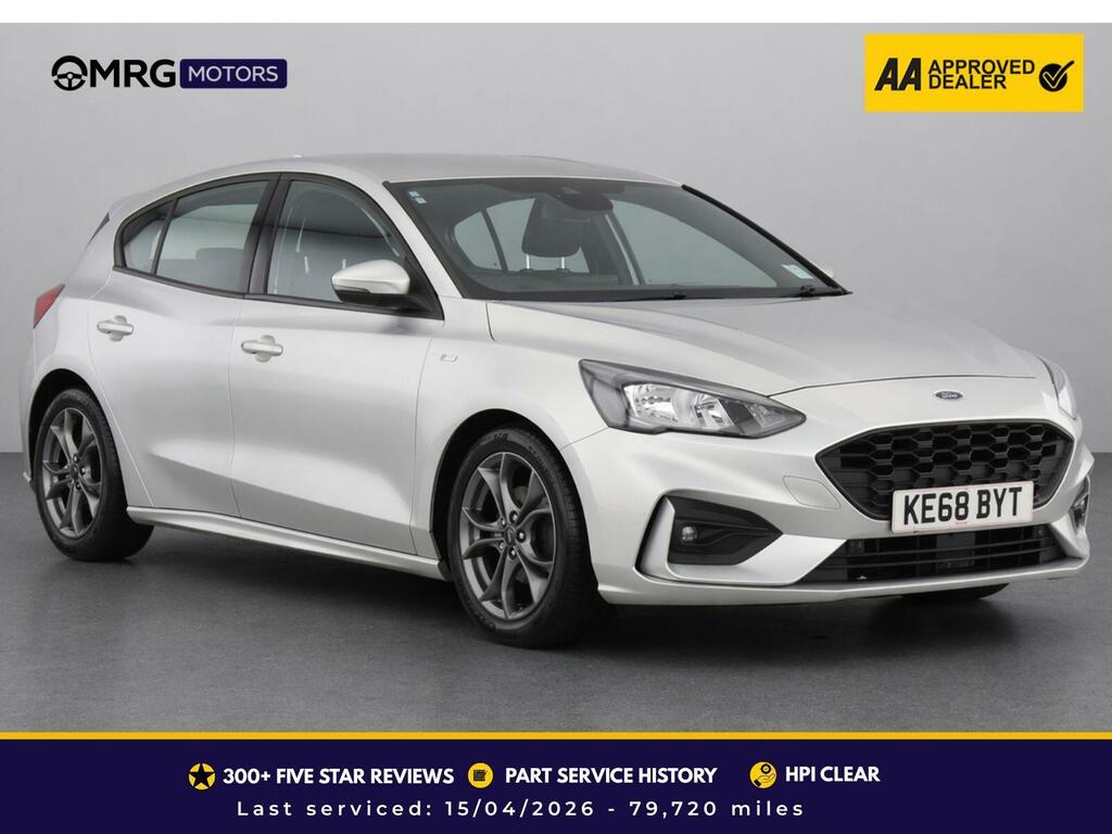 Ford Focus 1.5 Ecoblue St-line Euro 6 Ss Silver