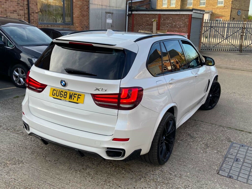 BMW X5 40D M Sport Suv Xdrive Euro 6 Ss GU68WFF White #3