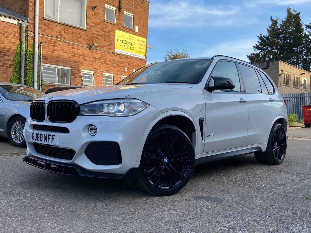 BMW X5 40D M Sport Suv Xdrive Euro 6 Ss GU68WFF White #2