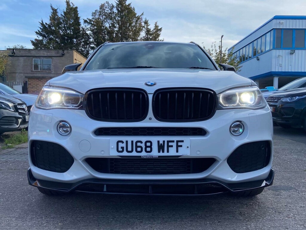 BMW X5 40D M Sport Suv Xdrive Euro 6 Ss GU68WFF White #5