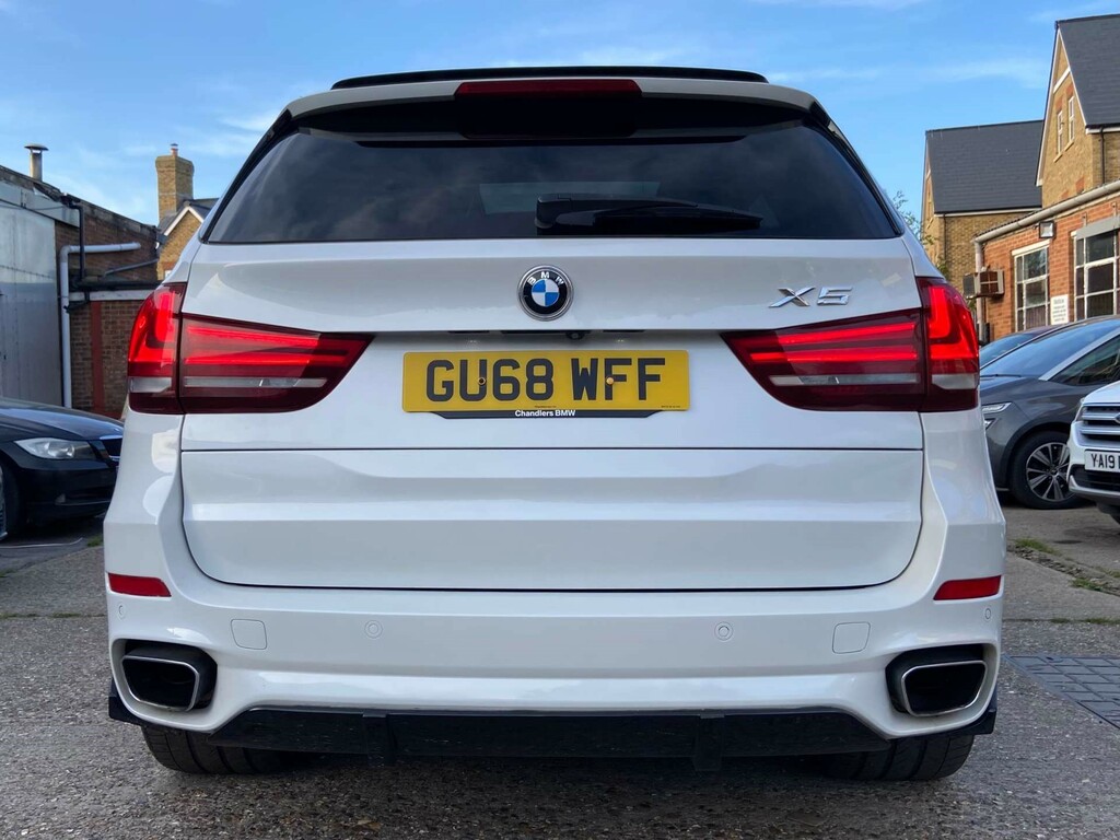 BMW X5 40D M Sport Suv Xdrive Euro 6 Ss GU68WFF White #6