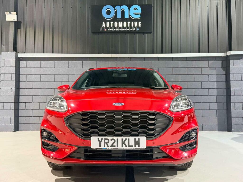 Ford Kuga 1.5 Ecoblue St-line Edition Euro 6 Ss YR21KLM Red #4