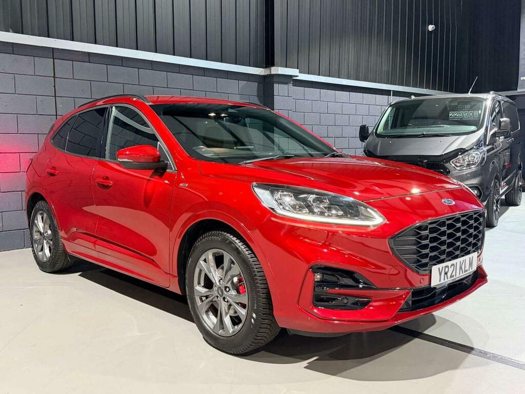 Ford Kuga 1.5 Ecoblue St-line Edition Euro 6 Ss YR21KLM Red #3