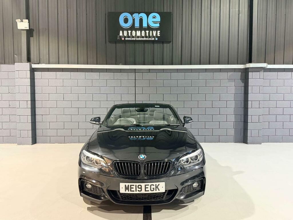 BMW 2 Series 2.0 220D M Sport Euro 6 Ss ME19EGK Black #5