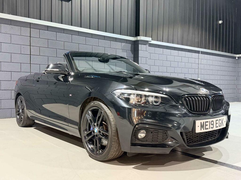 BMW 2 Series 2.0 220D M Sport Euro 6 Ss ME19EGK Black #4
