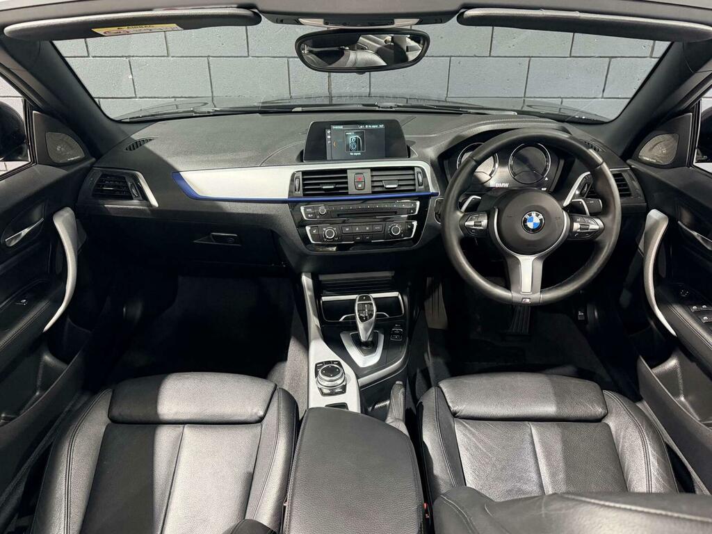 BMW 2 Series 2.0 220D M Sport Euro 6 Ss ME19EGK Black #3