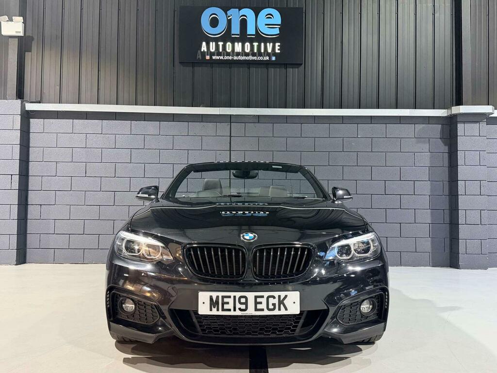 BMW 2 Series 2.0 220D M Sport Euro 6 Ss ME19EGK Black #6