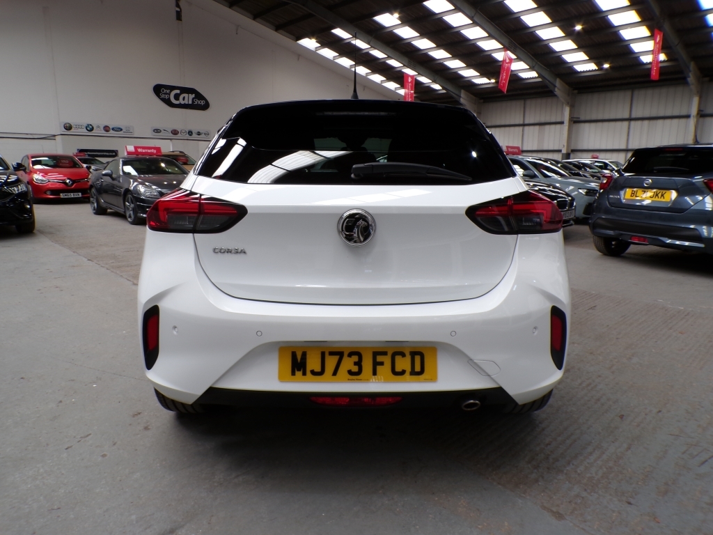 Vauxhall Corsa 1.2 Gs MJ73FCD White #6