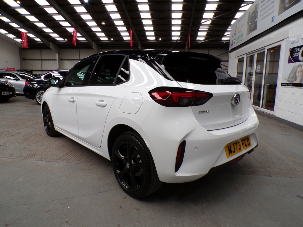 Vauxhall Corsa 1.2 Gs MJ73FCD White #5