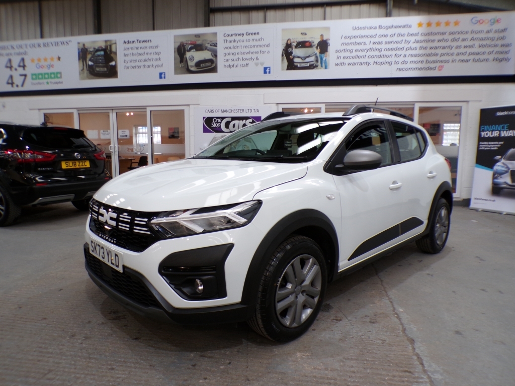 Dacia Sandero Stepway 1.0 Expression Tce SK73YLD White #3