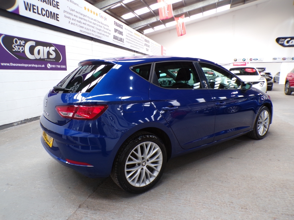 Seat Leon 1.0 Tsi Se Dynamic DK19ZDO Blue #6