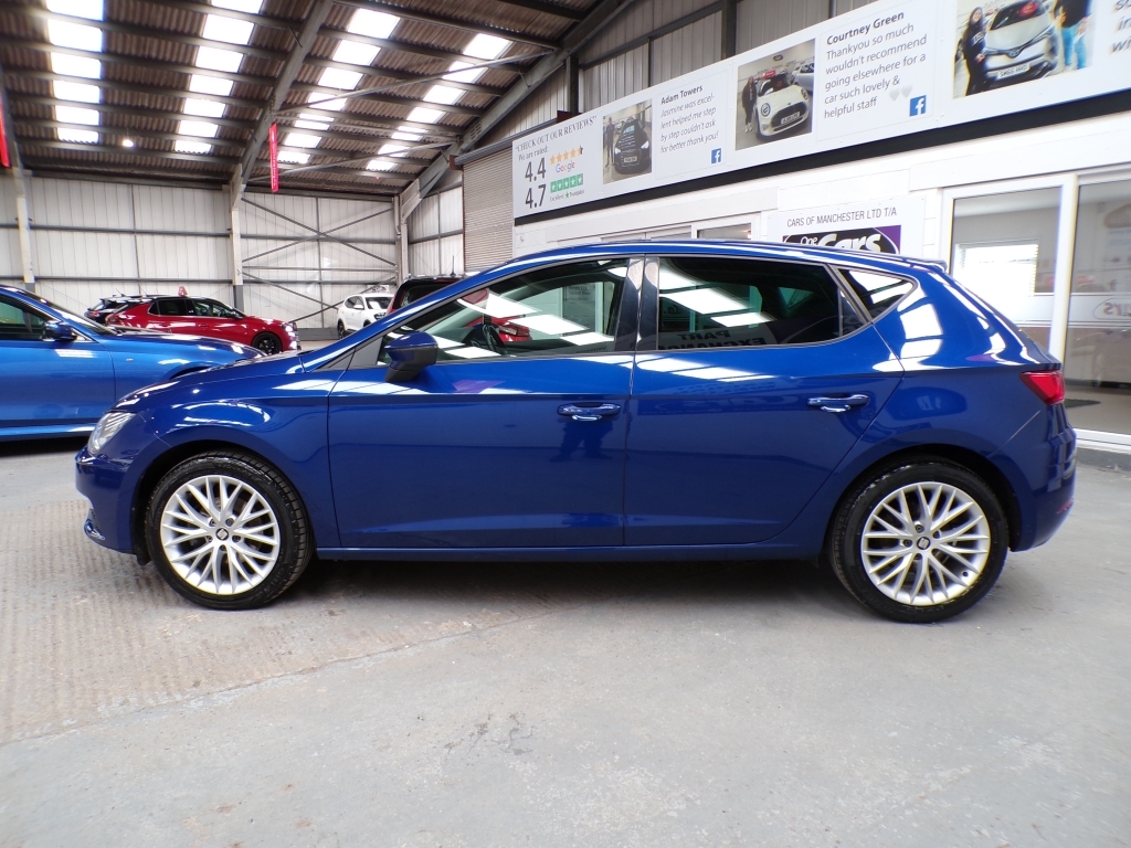 Seat Leon 1.0 Tsi Se Dynamic DK19ZDO Blue #3