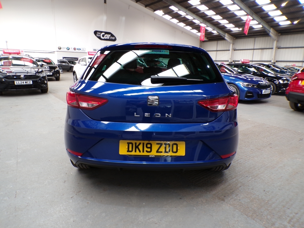 Seat Leon 1.0 Tsi Se Dynamic DK19ZDO Blue #5