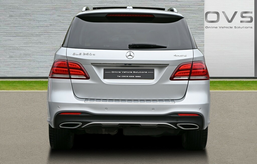 Mercedes-Benz GLE Class Suv 2.1 Gle250d Amg Line 2016 KN66DJZ Silver #4