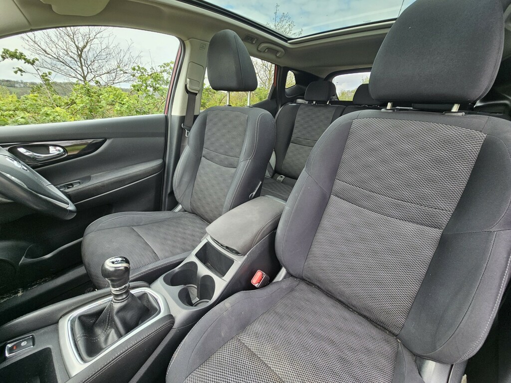 Nissan Qashqai 1.5 Dci N-tec PF65LZL Red #5