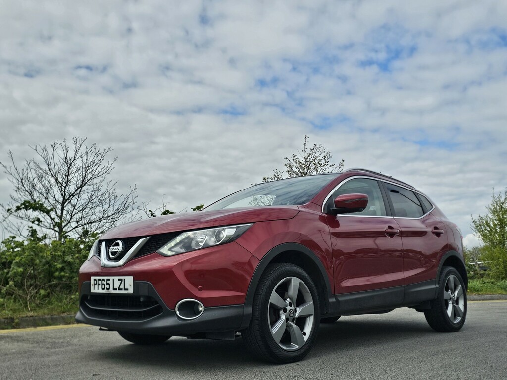 Nissan Qashqai 1.5 Dci N-tec PF65LZL Red #6