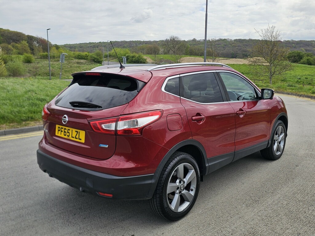 Nissan Qashqai 1.5 Dci N-tec PF65LZL Red #3