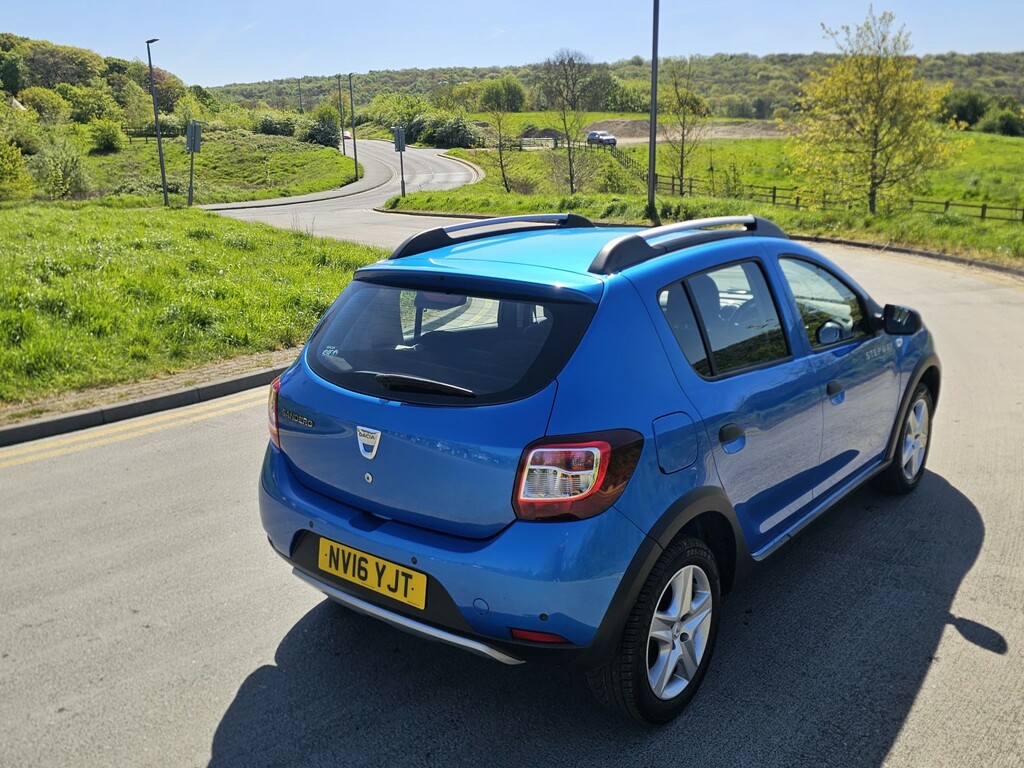 Dacia Sandero Stepway 1.5 Stepway Laureate Dci 90 NV16YJT Blue #3