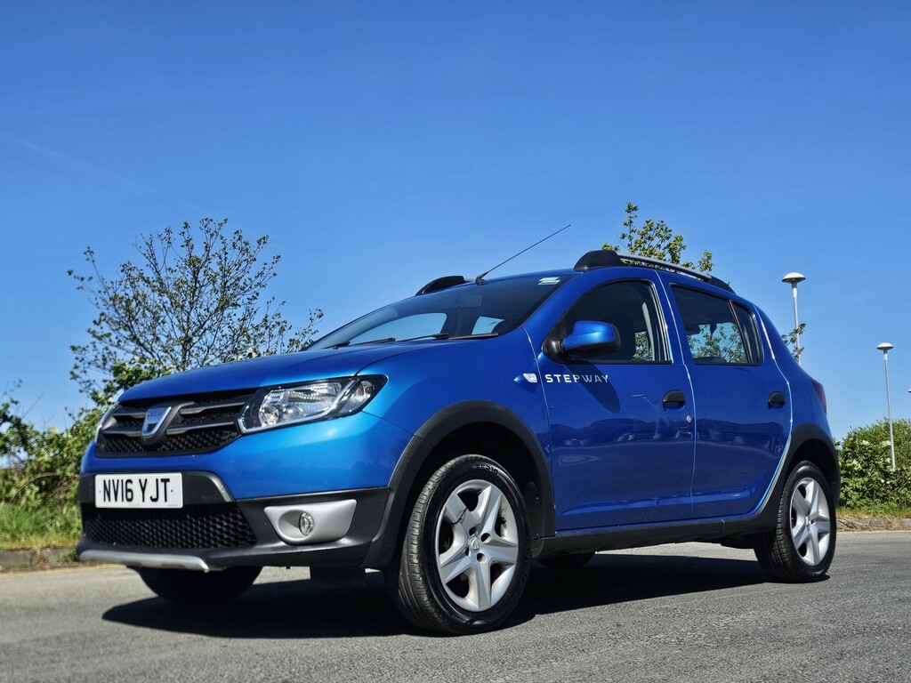 Dacia Sandero Stepway 1.5 Stepway Laureate Dci 90 NV16YJT Blue #5