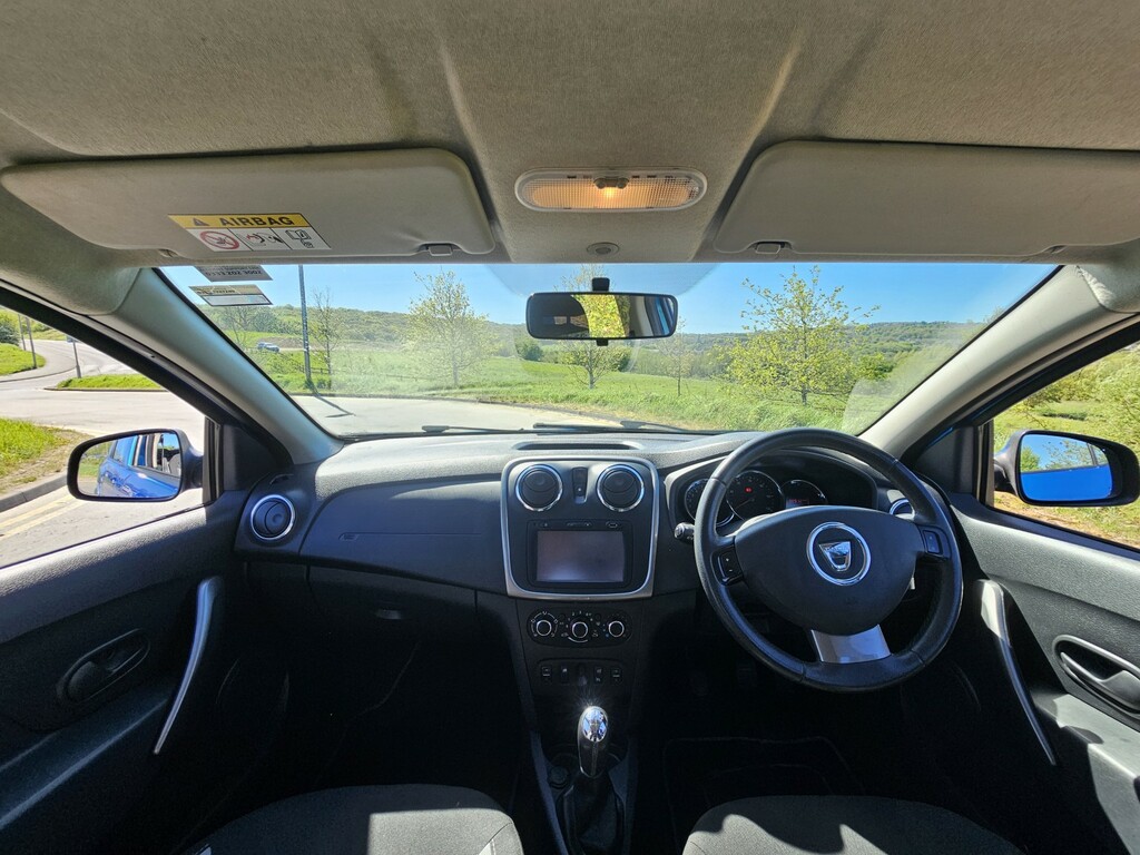 Dacia Sandero Stepway 1.5 Stepway Laureate Dci 90 NV16YJT Blue #4