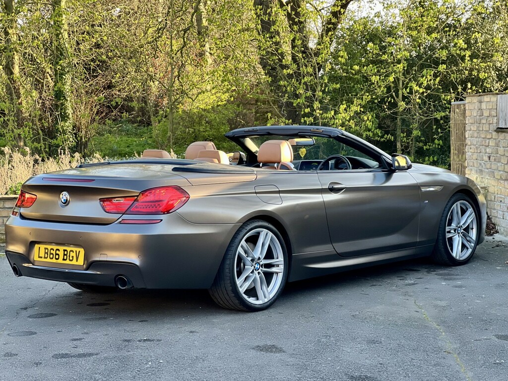 BMW 6 Series Convertible 3.0 640D M Sport Convertible 201666 Brown #3
