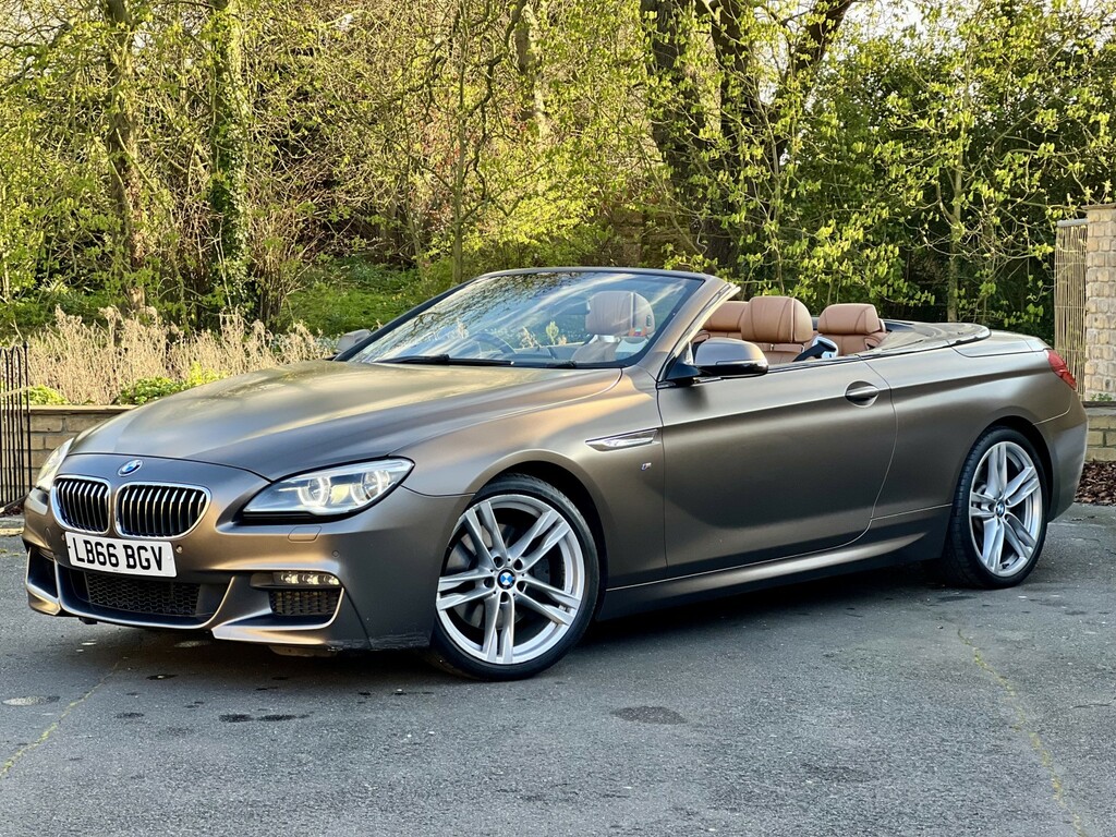 BMW 6 Series Convertible 3.0 640D M Sport Convertible 201666 Brown
