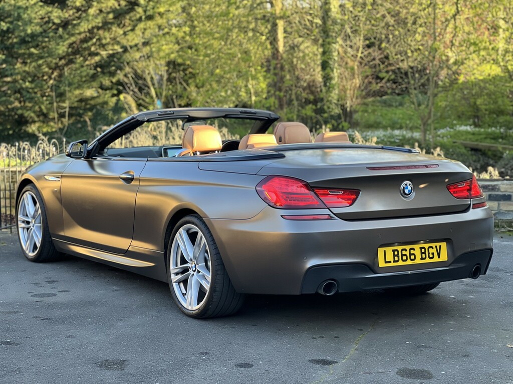 BMW 6 Series Convertible 3.0 640D M Sport Convertible 201666 Brown #4