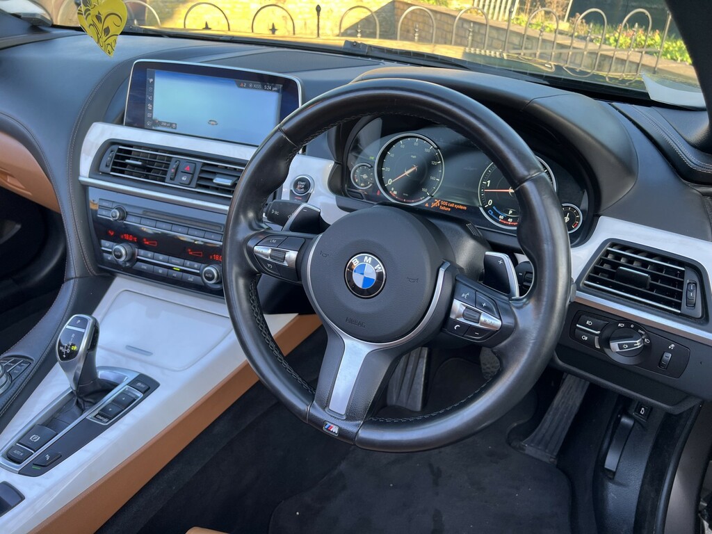 BMW 6 Series Convertible 3.0 640D M Sport Convertible 201666 Brown #6