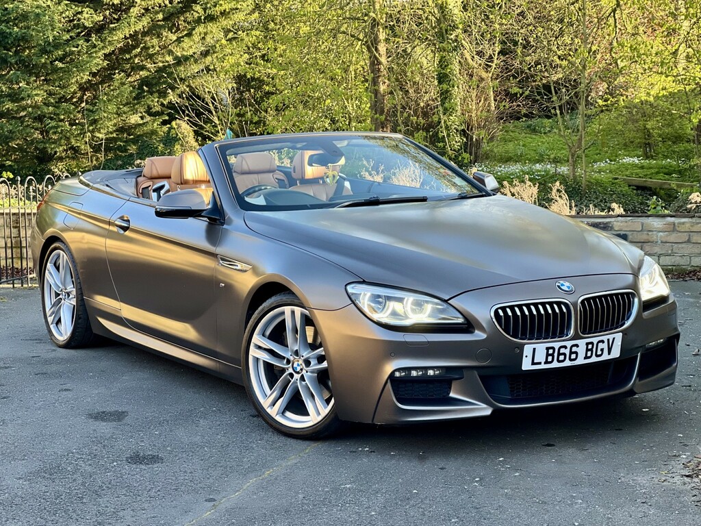 BMW 6 Series Convertible 3.0 640D M Sport Convertible 201666 Brown #2