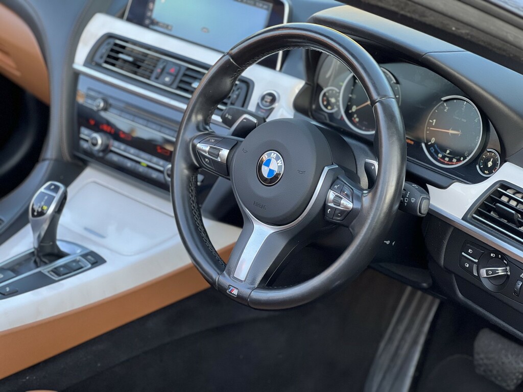BMW 6 Series Convertible 3.0 640D M Sport Convertible 201666 Brown #5