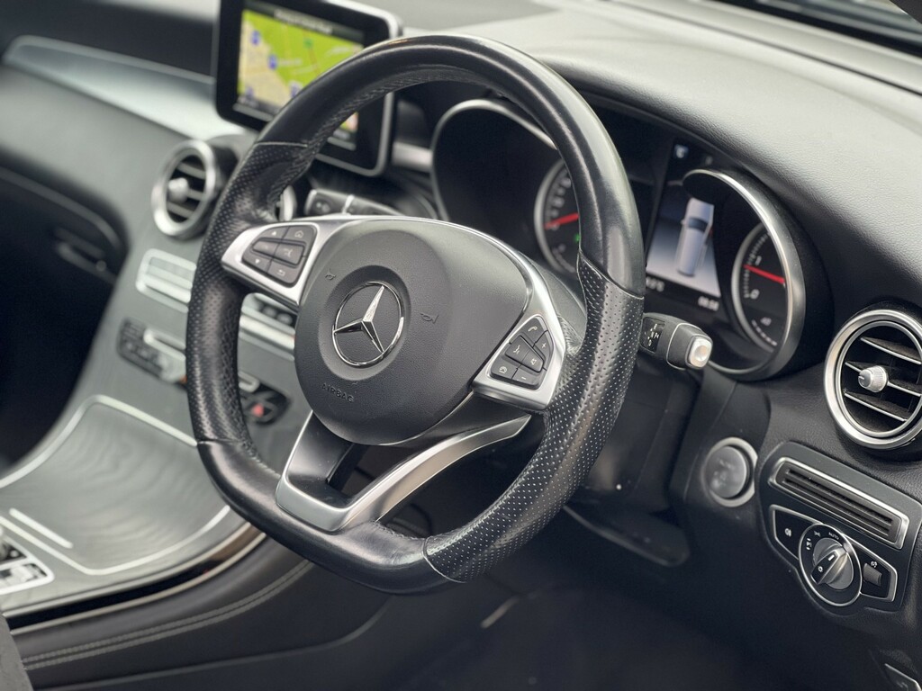 Mercedes-Benz GLC Class Suv 2.1 Glc220d Amg Night Edition 2019 FX19PFJ Black #6
