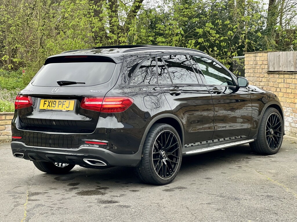 Mercedes-Benz GLC Class Suv 2.1 Glc220d Amg Night Edition 2019 FX19PFJ Black #4