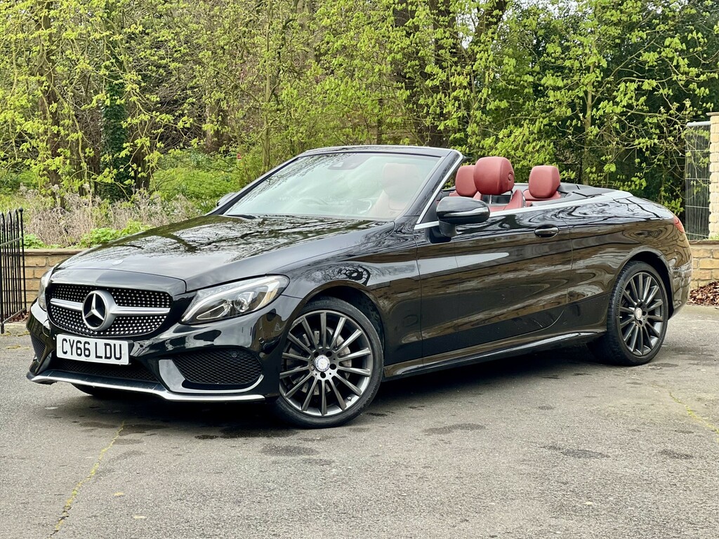 Mercedes-Benz C Class Convertible 2.1 C220d Amg Line 2017 CY66LDU Black