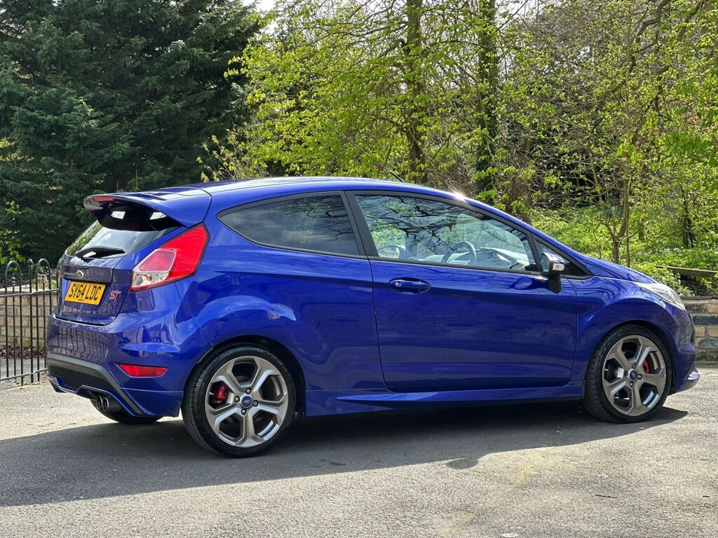 Ford Fiesta Hatchback 1.6 T Ecoboost St-2 2014 SV64LDC Blue #3