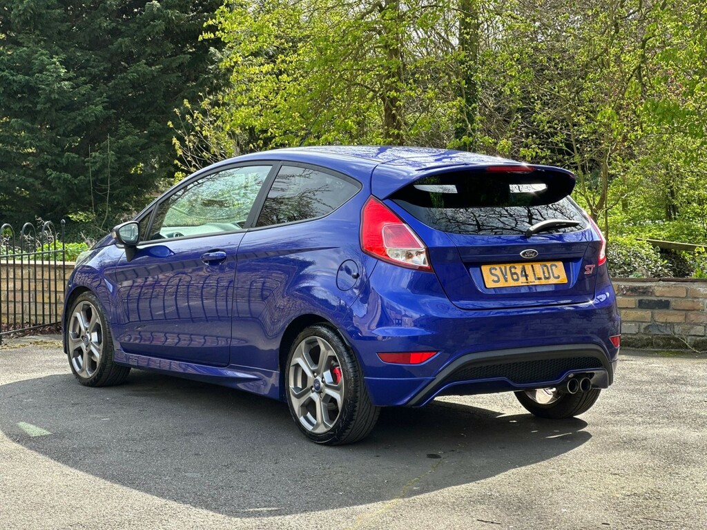 Ford Fiesta Hatchback 1.6 T Ecoboost St-2 2014 SV64LDC Blue #4