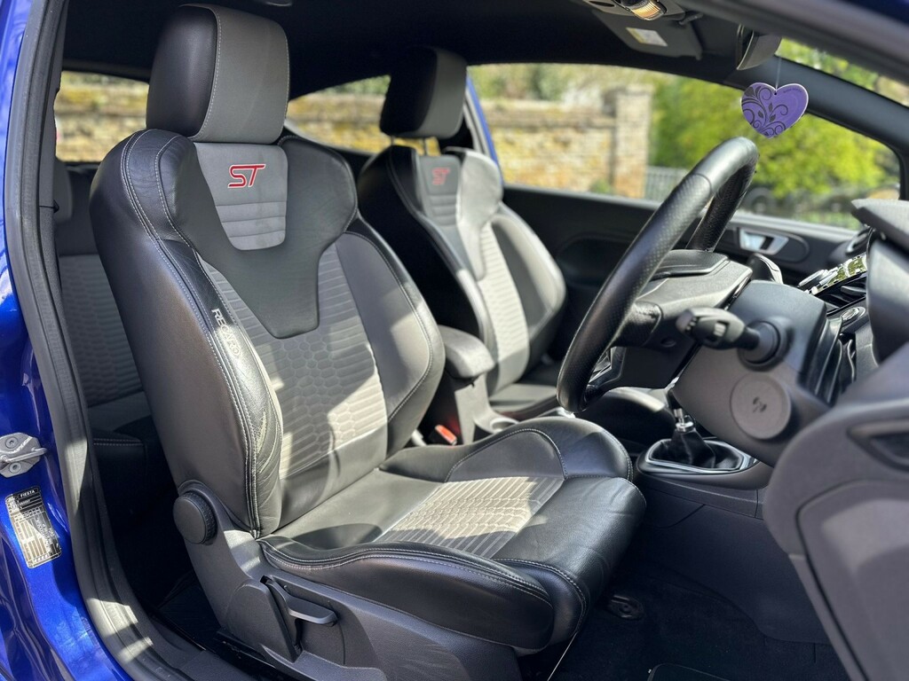 Ford Fiesta Hatchback 1.6 T Ecoboost St-2 2014 SV64LDC Blue #6