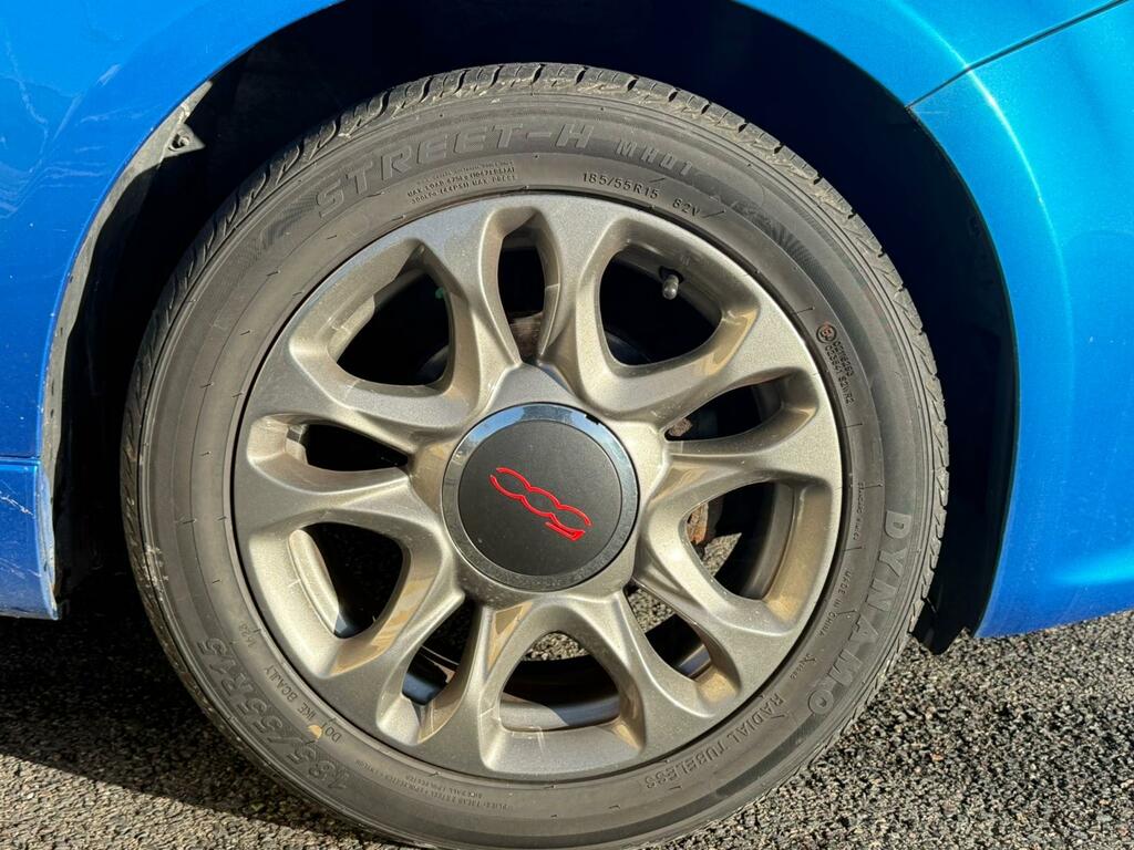 Fiat 500 1.2 S Hatchback Euro 6 Ss 69 SA64MYM Blue #3