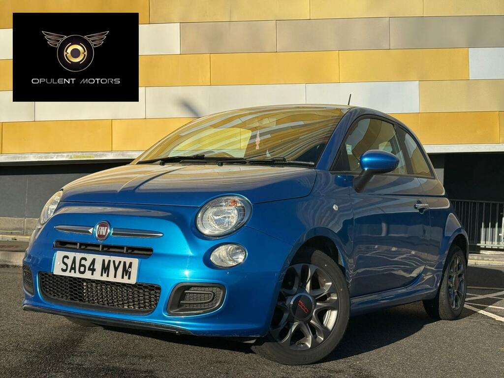 Fiat 500 1.2 S Hatchback Euro 6 Ss 69 Blue