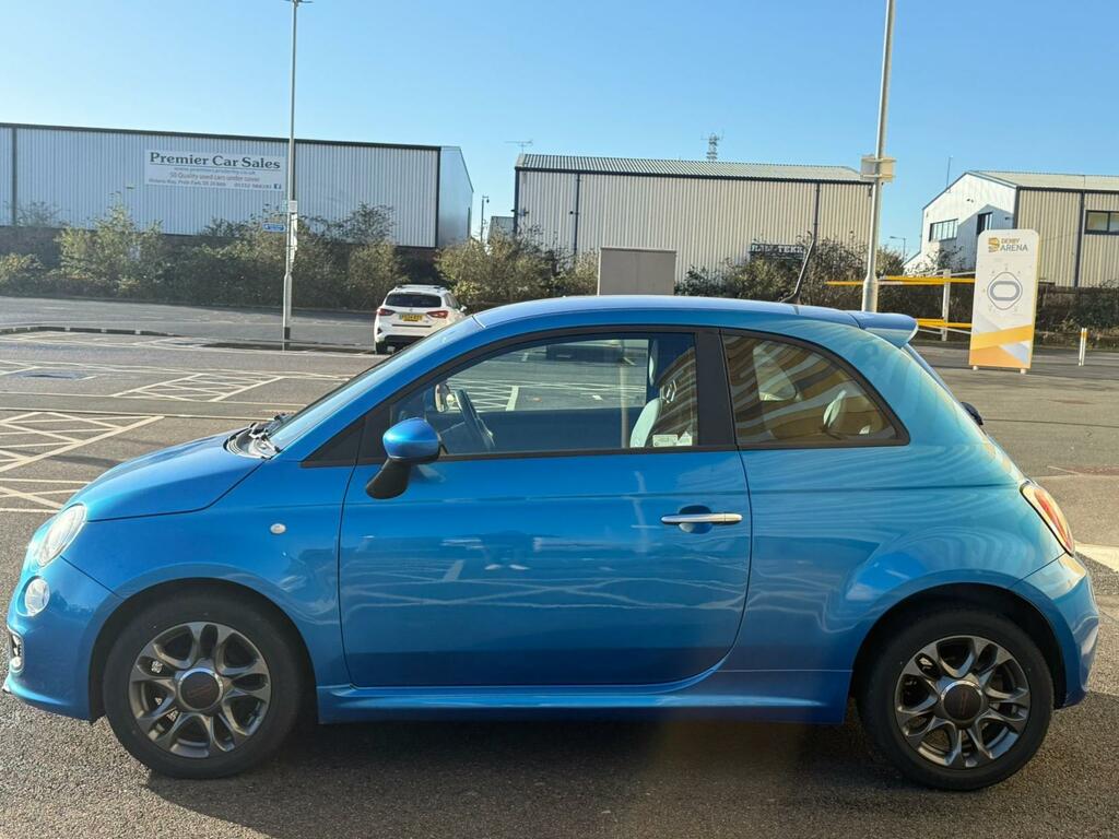 Fiat 500 1.2 S Hatchback Euro 6 Ss 69 SA64MYM Blue #6