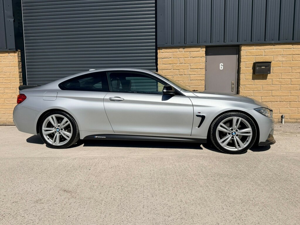 BMW 4 Series Gran Coupe 2.0 428I M Sport Coupe YL63CGF Silver #2