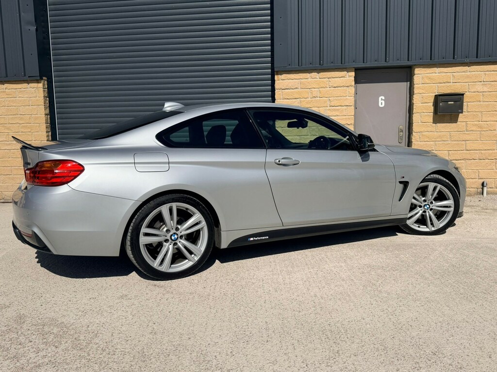BMW 4 Series Gran Coupe 2.0 428I M Sport Coupe YL63CGF Silver #4