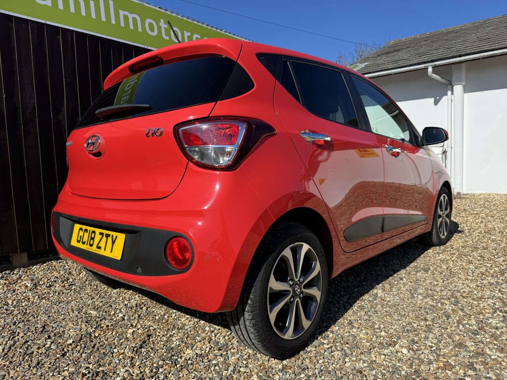 Hyundai I10 Hatchback 1.2 I10 Prem Se 1.2 My19 2018 GC18ZTY Red #6