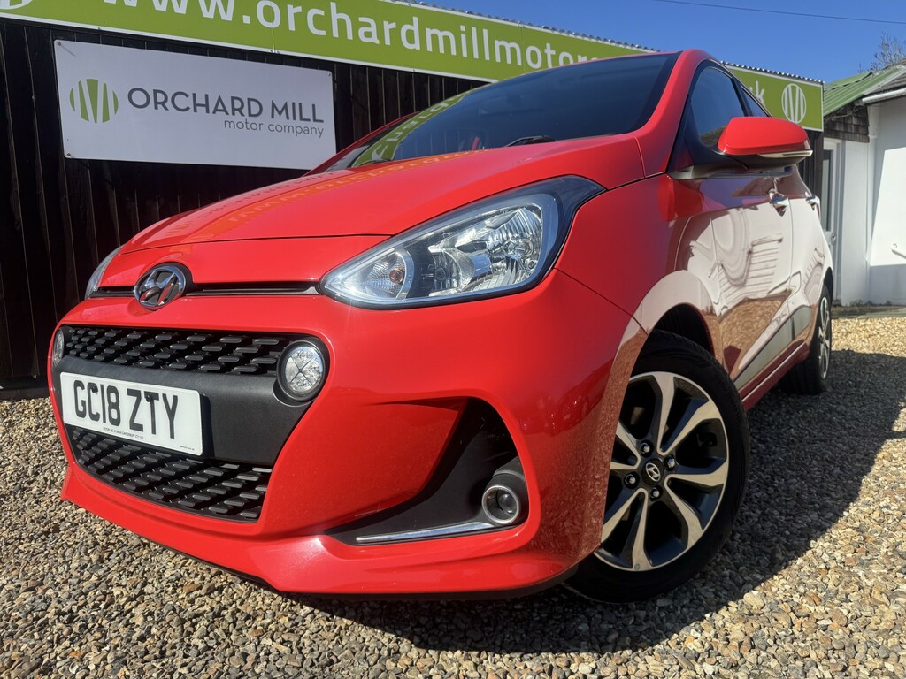 Hyundai I10 Hatchback 1.2 I10 Prem Se 1.2 My19 2018 Red