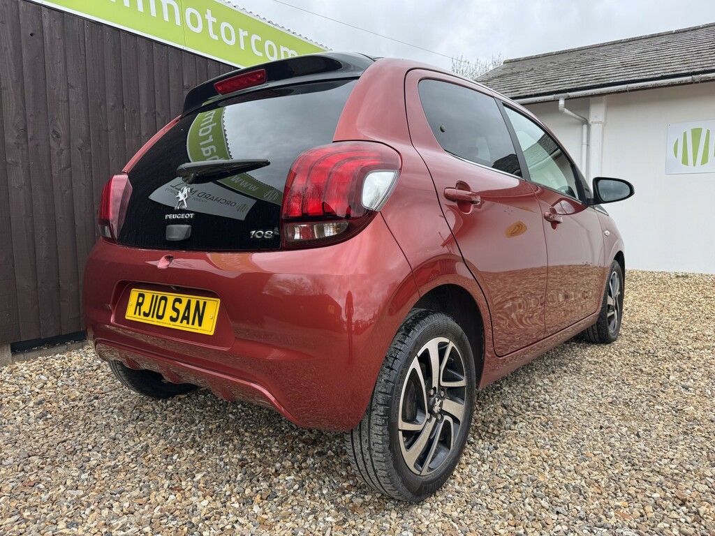Peugeot 108 Hatchback 1.0 Allure 2021 RJ10SAN Red #6