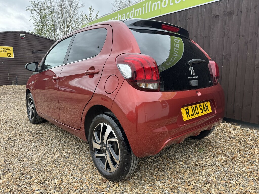 Peugeot 108 Hatchback 1.0 Allure 2021 RJ10SAN Red #4