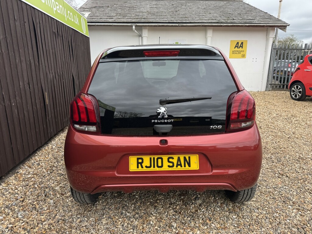 Peugeot 108 Hatchback 1.0 Allure 2021 RJ10SAN Red #5