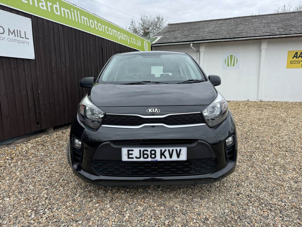 Kia Picanto Hatchback 1.0 1 2018 EJ68KVV Black #2