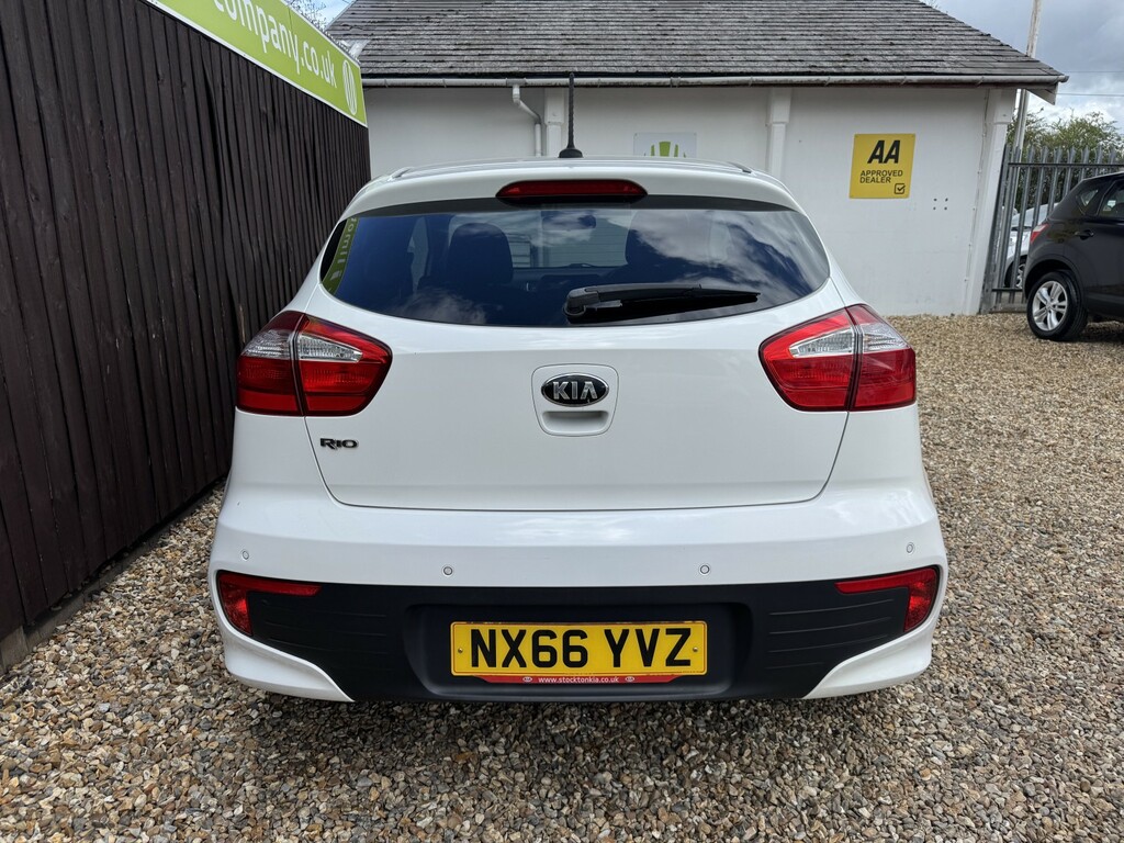 Kia RIO Hatchback 1.3 Sr7 2016 NX66YVZ White #5