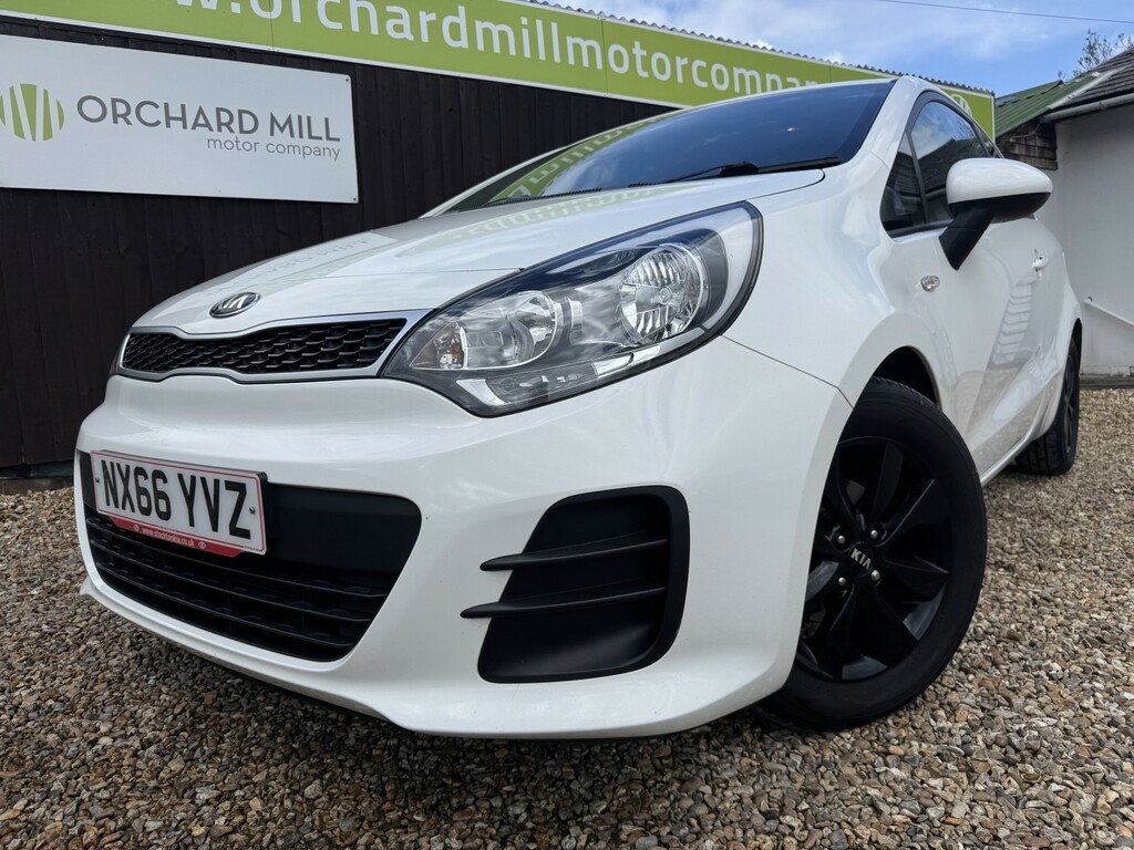 Kia RIO Hatchback 1.3 Sr7 2016 White