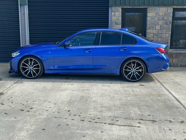 BMW 3 Series 320I M Sport Saloon MX71LVJ Blue #5